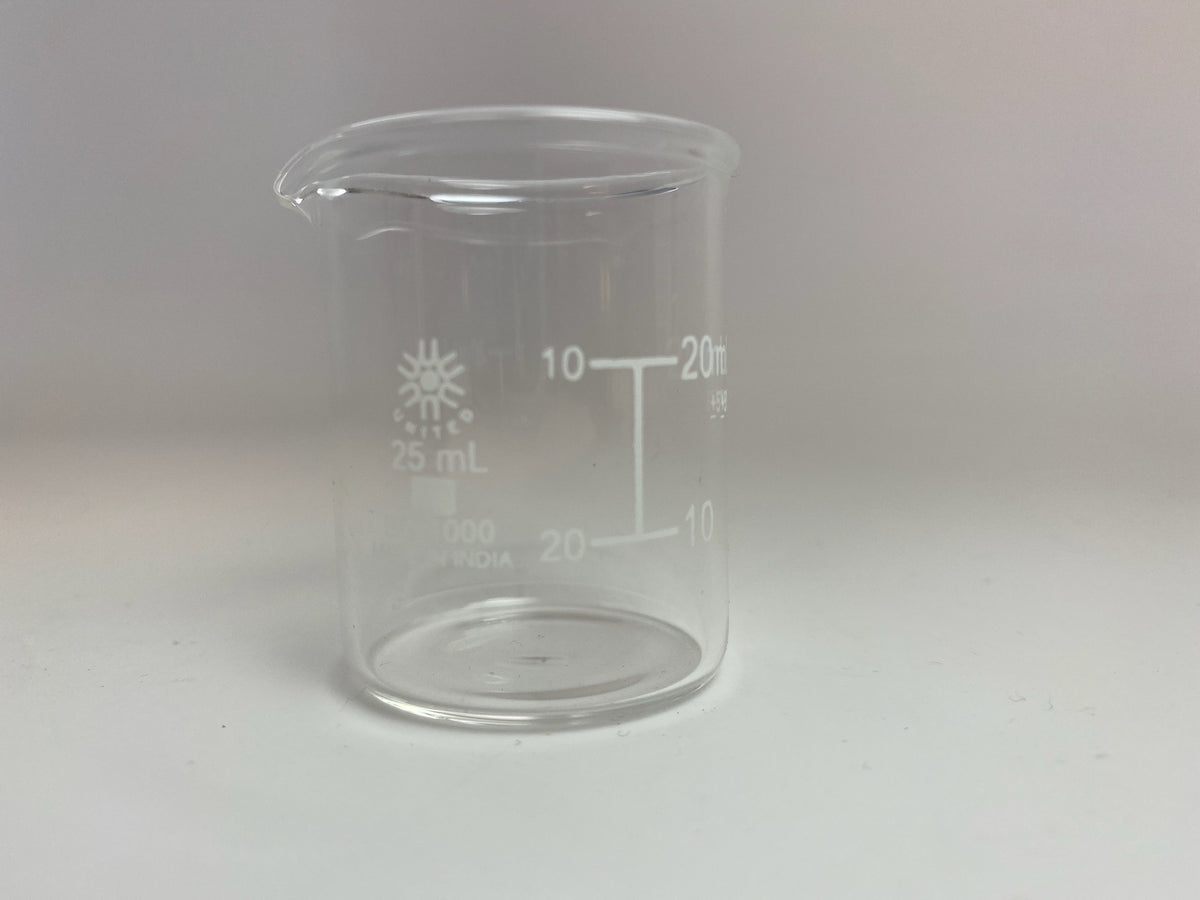 Glass Measuring Beaker 25 Ml